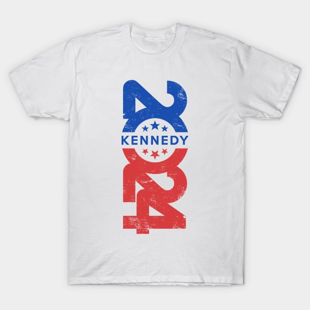 Kennedy 2024 Grunge Color T-Shirt by Stalwarthy